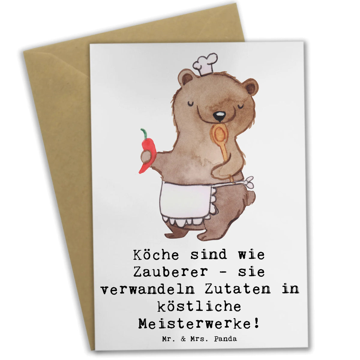 Greetings card Köche sind wie Zauberer - sie verwandeln Zutaten in köstliche Meisterwerke! Grußkarten, babykarte, Motivkarte, osterkarten, einladungskarten, genesungskarte, firmungskarte, glückwunschkarten, kommunionskarte, jubiläumskarte, vatertagskarte, Beileidskarte, valentinstagskarte, Grußkarte, weihnachtskarten, osterkarte, spruchkarte, neujahrskarte, hochzeitskarten, Glückwunschkarte, dankeskarten, Klappkarte, abiturkarte, Geschenk, Schenken, Jubiläum, Danke, Dankeschön, Beruf, Ausbildung, Abschied, Rente, Kollege, Kollegin, Arbeitskollege, Mitarbeiter, Firma