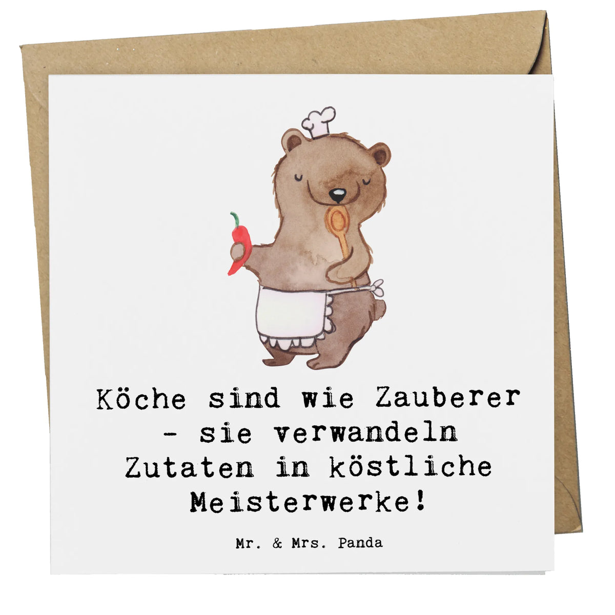 Deluxe Card Köche sind wie Zauberer - sie verwandeln Zutaten in köstliche Meisterwerke! doppelkarte, anlasskarte, Grußkarte, Klappkarte, faltkarte, Glückwunschkarte, Geschenk, Schenken, Jubiläum, Danke, Dankeschön, Beruf, Ausbildung, Abschied, Rente, Kollege, Kollegin, Arbeitskollege, Mitarbeiter, Firma