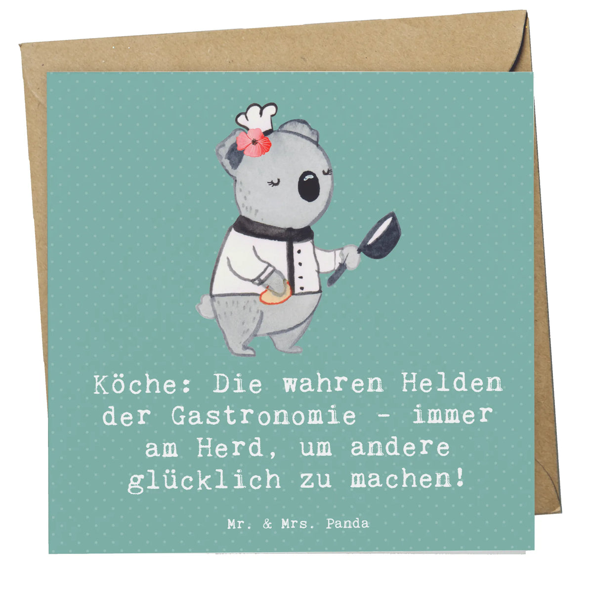 Deluxe Card Köche: Die wahren Helden der Gastronomie - immer am Herd, um andere glücklich zu machen! gift, sayings, gift idea, best, farewell gift, passing exam, anniversary, retirement, promotion, job start, profession