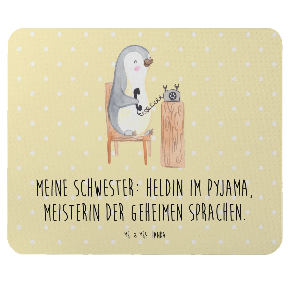 Mauspad Schwester Heldin
