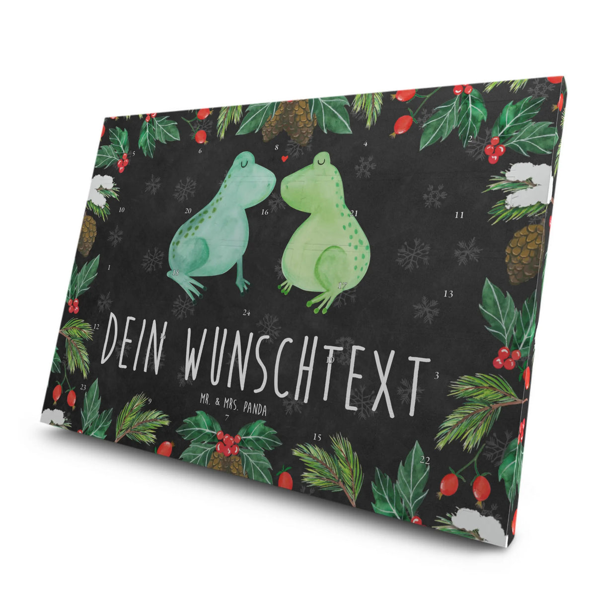 Personalisierter Tee Adventskalender Frosch Liebe|p:1823658|h:d64f054d25edca49ce3c39d033a61b29