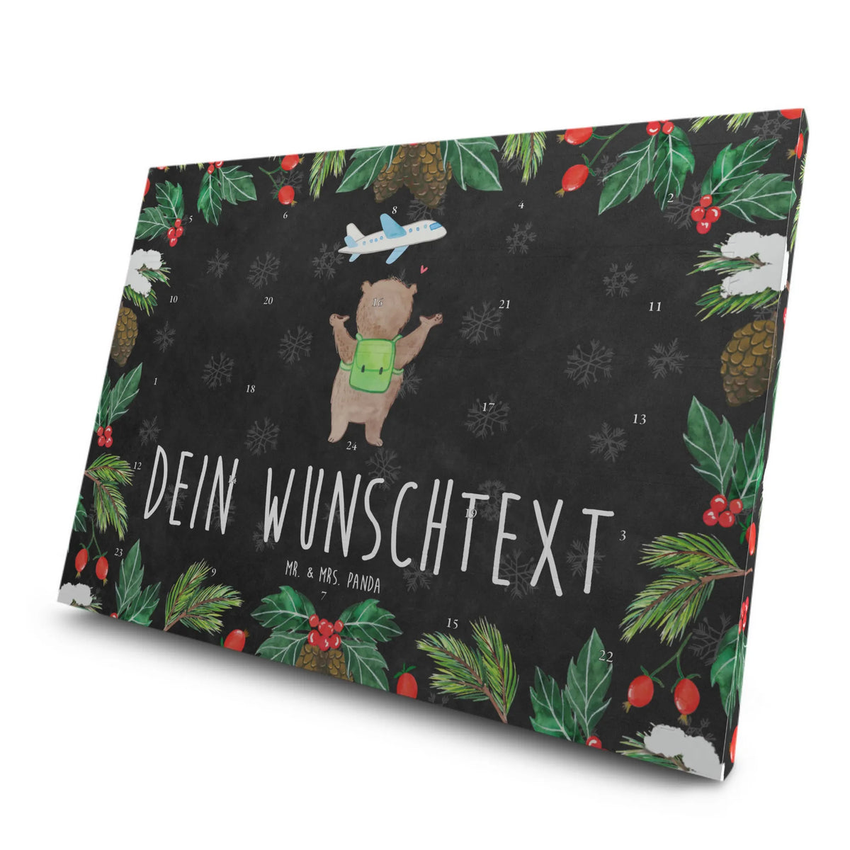 Personalisierter Tee Adventskalender Bär Flugzeug|p:1823837|h:34b248f2d9c1a2296f3694553cb867aa