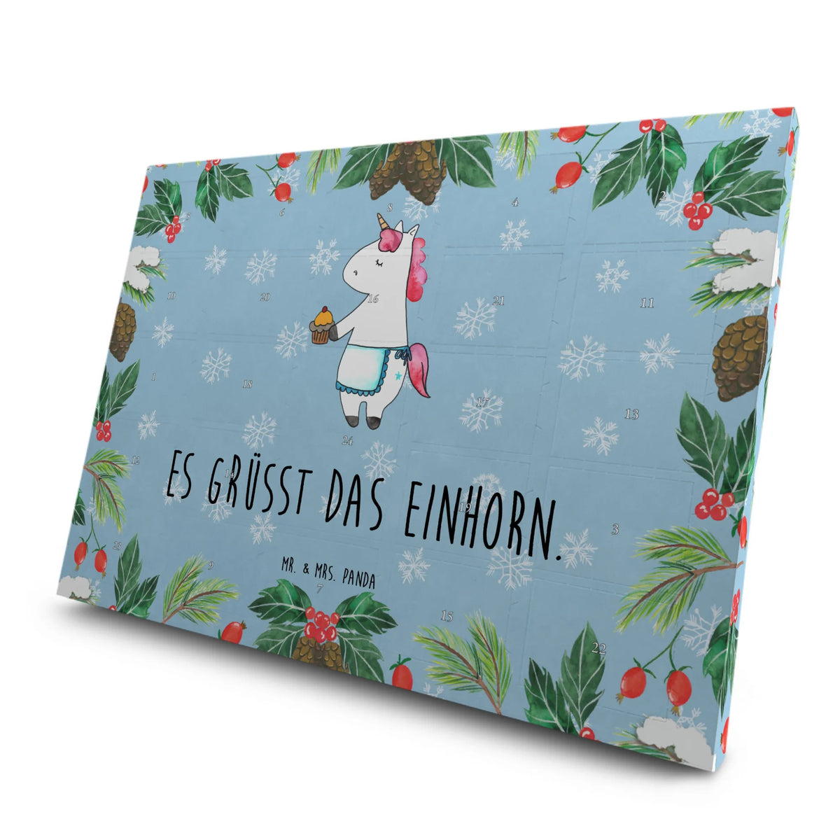 Tee Adventskalender Einhorn Muffin