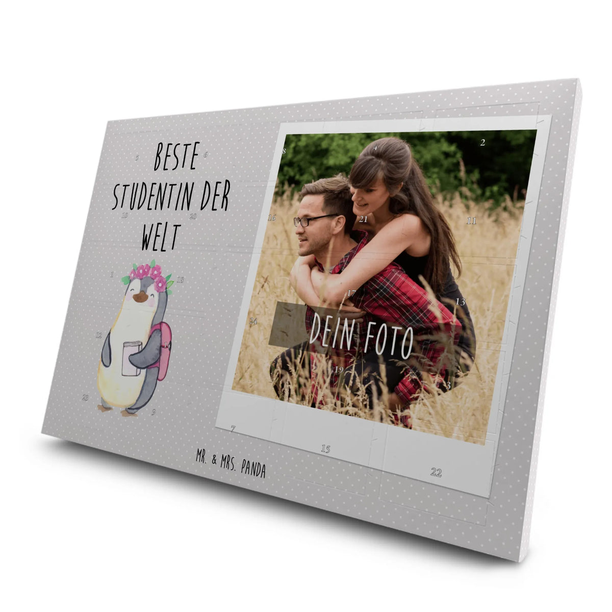 Personalisierter Tee Foto Adventskalender Pinguin Beste Studentin der Welt|p:1849083|h:6dd22f2cdad0124efa2059db2401aad8