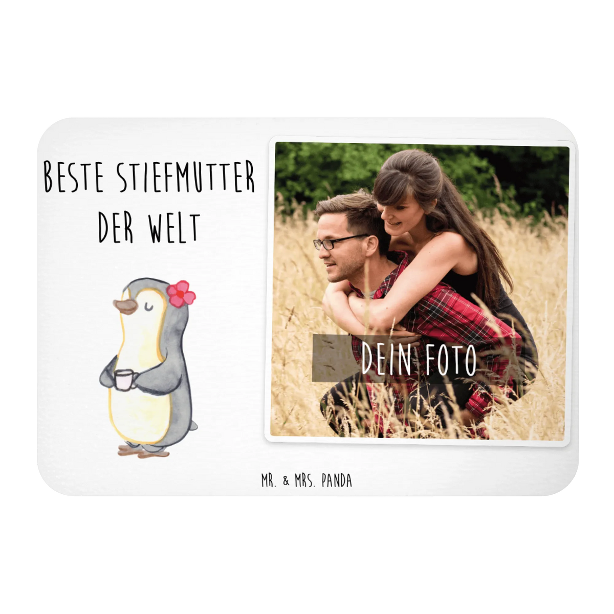 Personalisierter Foto Magnet Pinguin Beste Stiefmutter der Welt Kühlschrankmagnet Mit Foto, Fotomagnet, Magnet Mit Foto, Magnetbild, Bild auf Magnet, Magnet Mit Eigenem Bild, Fotomagnet Kühlschrank, Magnet personalisiert mit Foto, Kühlschrankmagnet mit Wunschbild, Magnet Mit Bild, Magnet Mit Eigenem Foto, Kühlschrankmagnet Foto, Foto auf Magnet, Magnet Foto, Personalisierter Foto Magnet, Geschenkidee, Geschenk, Schenken, Mitbringsel, Geburtstag, Geburtstagsgeschenk, für, Danke, Dankeschön, Bedanken, Freude machen, Geschenktipp, Mutter, Mama, Sohn, Mami, Stief Mutter, Stiefmama, Stiefmutter, Mutti, Tochter, Beste, Muttertag