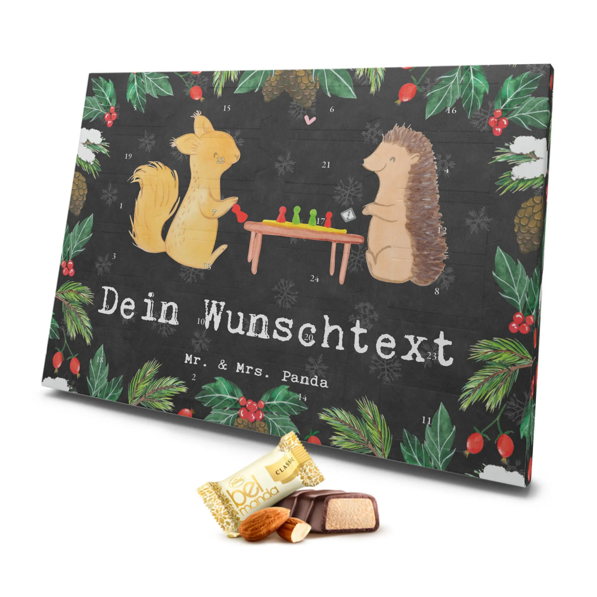 Personalisierter Marzipan Adventskalender Eichhörnchen Gesellschaftsspiele Personalisierter Marzipan Adventskalender, Geschenk, Sport, Sportart, Hobby, Schenken, Danke, Dankeschön, Auszeichnung, Gewinn, Sportler, Gesellschaftsspiele, Spielen, Spieleabend