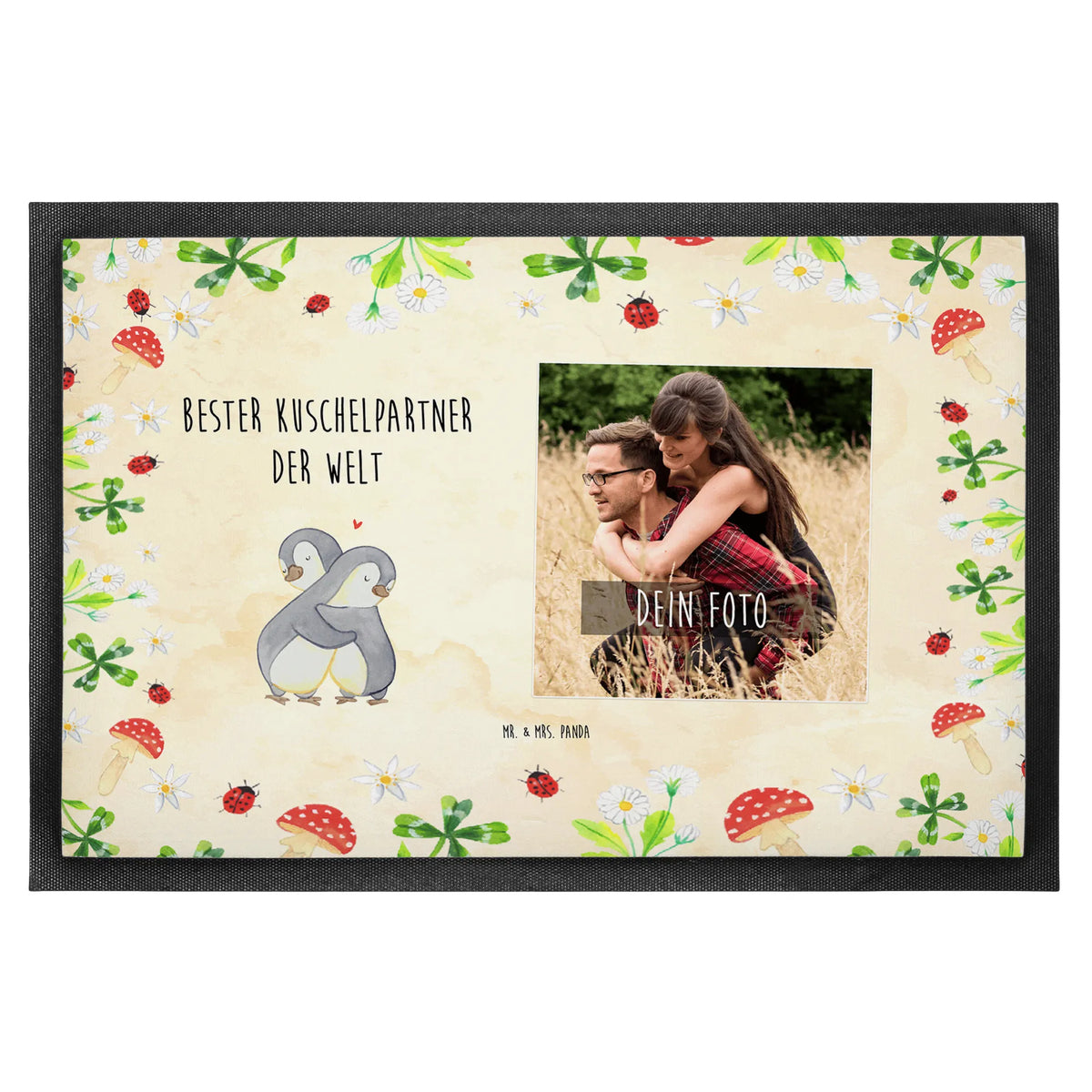 Personalized Photo Doormat penguin Best cuddle partner in the world birthday present, for, make you happy, gift tip, gift, gift idea, birthday, thank you, giving, Netflix, Wedding Anniversary, Cuddle Partner, Boyfriend, In Love, Cuddle, Life Partner, Wife, Bed, Husband, Girlfriend, Spouse