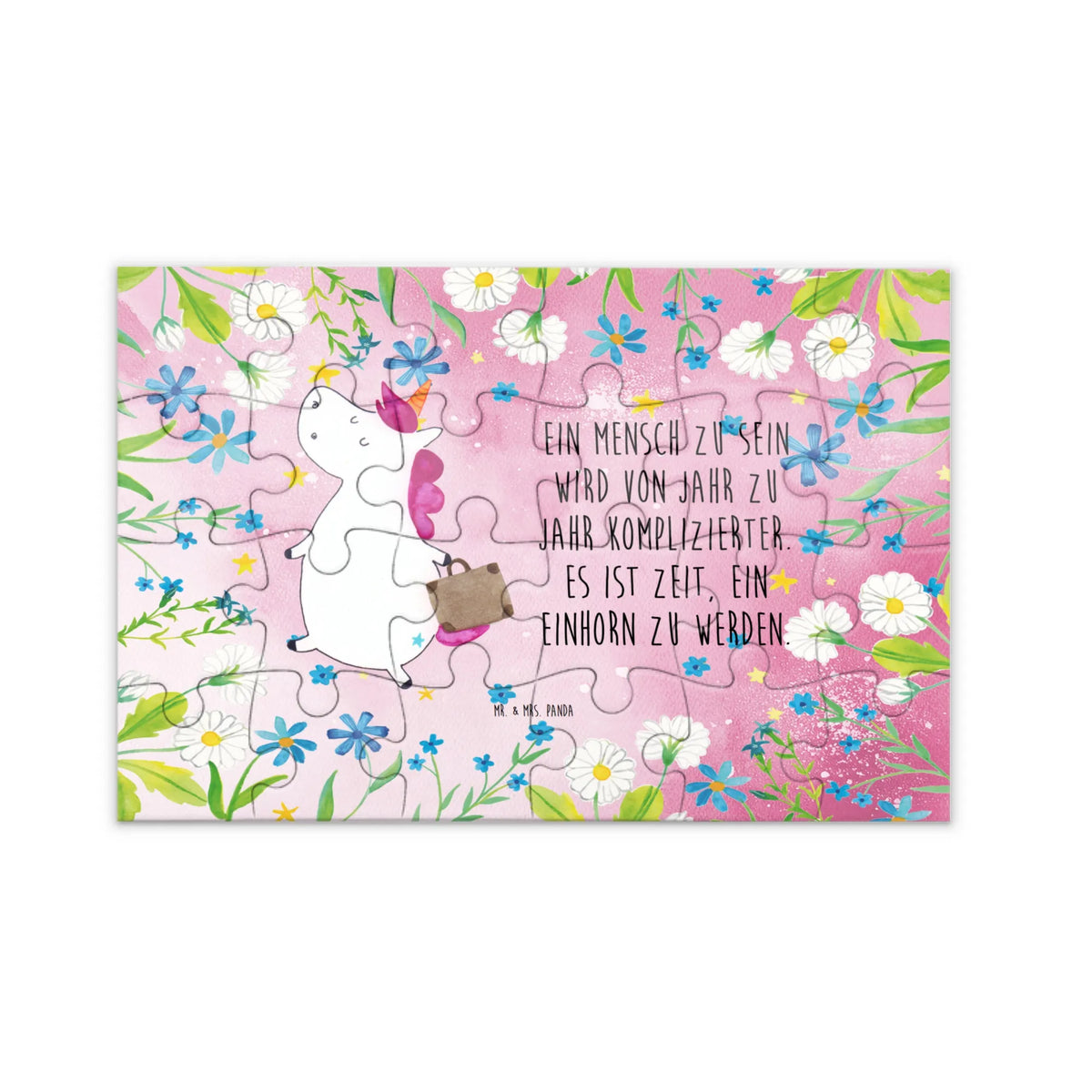 Puzzle Einhorn Koffer 300 Teile Puzzle, Puzzlespiel, 500 Teile Puzzle, Puzzle, 2000 Teile Puzzle, Legespiel, 1000 Teile Puzzle, Geduldspiel, 1500 Teile Puzzle, Unicorn, Einhorn, Einhörner, Einhorn Deko, Erwachsen, Gepäck, Reise, Verreisen, Koffer, Lustig, Kind, Albern, Spaß, Witzig, Abenteuer