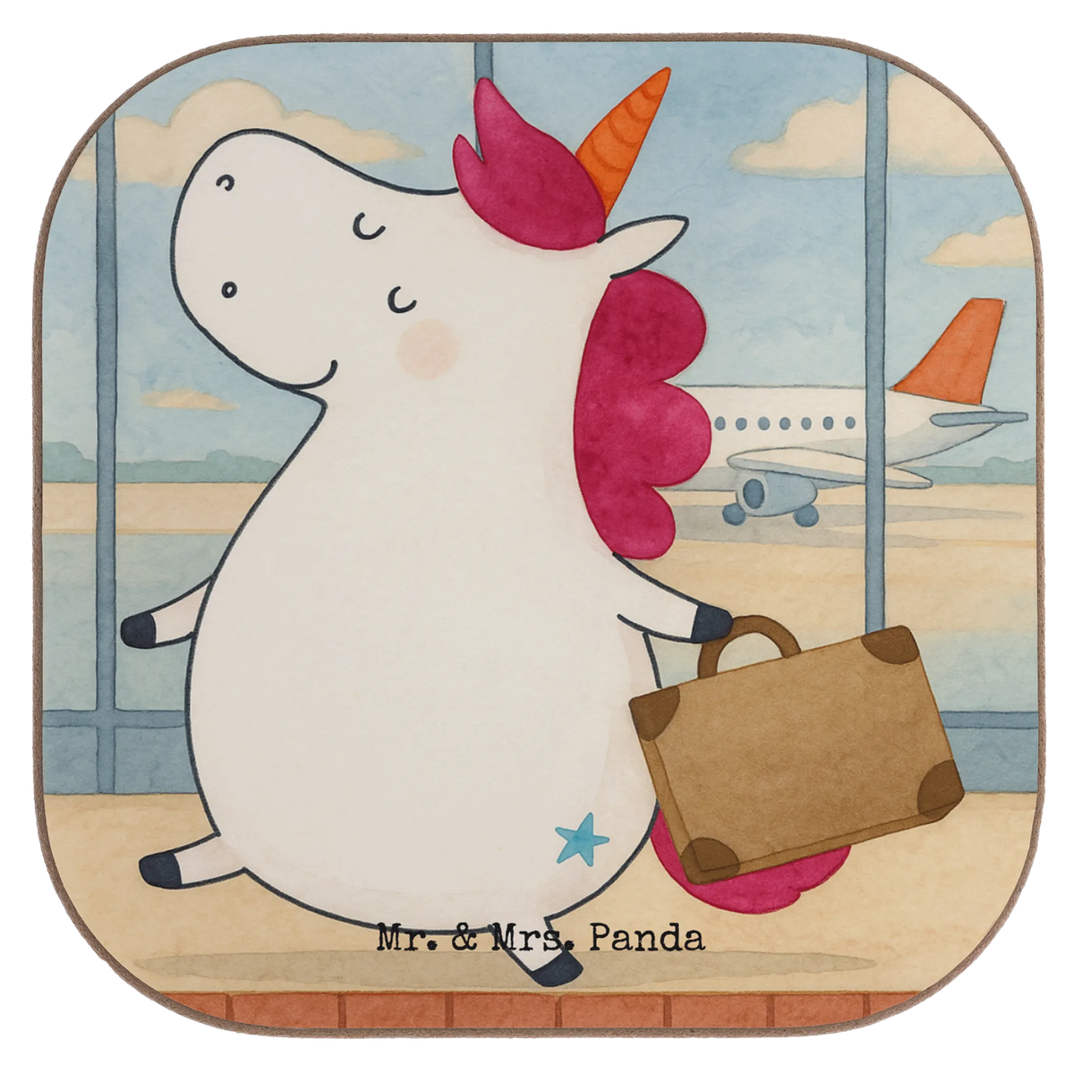 Square coaster unicorn Suitcase Design Untersetzer Tee, Flaschenuntersetzer, Untersetzer Tasse, Untersetzer Gläser, bieruntersetzer, esstisch untersetzer, Untersetzer, eckiger untersetzer, weinuntersetzer, party untersetzer, Tassen Untersetzer, hartfaseruntersetzer, garten untersetzer, Getränkeuntersetzer, unterleger, deko untersetzer, Glasuntersetzer, Holzuntersetzer, Untersetzer für Gläser, Kaffeeuntersetzer, grill untersetzer, weinflaschenuntersetzer, bar untersetzer, schutzuntersetzer, Untersetzer Kaffee, gläseruntersetzer, Untersetzer Quadratisch, Becheruntersetzer, Design Untersetzer, Untersetzer Glas, Quadratischer Untersetzer, Tischschoner, Baruntersetzer, Coaster, weinglasuntersetzer, Tassenuntersetzer, hartfaser untersetzer, Teeuntersetzer, Tischuntersetzer, Einhorn, Einhorn Deko, Einhörner, Unicorn, Reise, Gepäck, Verreisen, Kind, Albern, Abenteuer, Witzig, Erwachsen, Koffer, Lustig, Spaß
