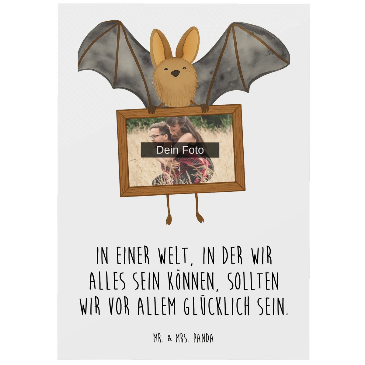 Personalisierte Foto Postkarte Fledermaus Flügel Design Personalisierte Foto Postkarte, Postkarte mit Foto, grußkarte mit foto, Fotogrußkarte, Fotopostkarte, Foto Postkarte, personalisierte fotokarte, Fotokarte, Postkarte Foto, Foto Grußkarte, Tiere, Tiermotive, Gute Laune, Lustige Sprüche