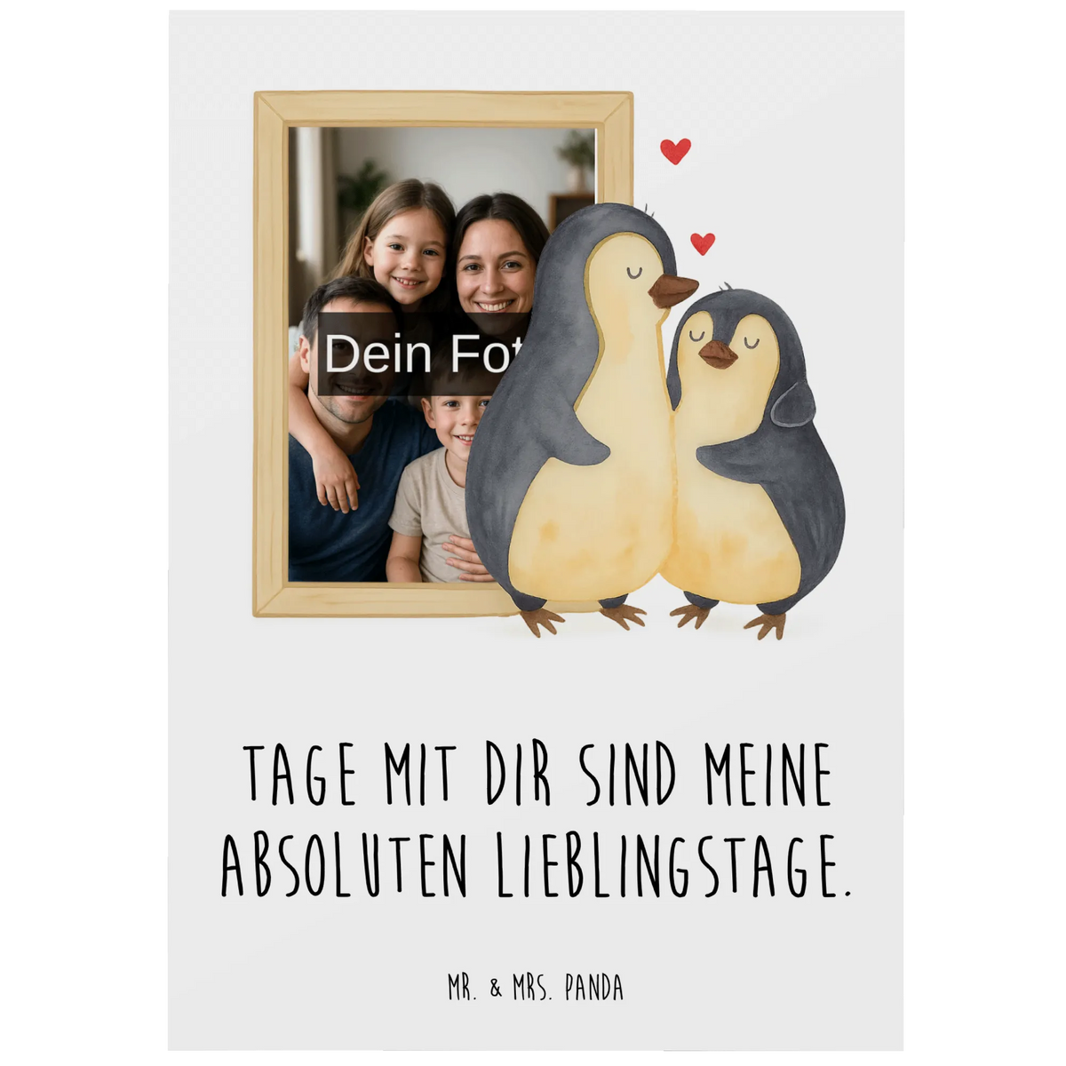 Personalisierte Foto Postkarte Pinguin umarmen Design Fotokarte, Fotopostkarte, Personalisierte Foto Postkarte, Foto Grußkarte, grußkarte mit foto, Postkarte Foto, Fotogrußkarte, personalisierte fotokarte, Postkarte mit Foto, Foto Postkarte, Pinguin, Hochzeit, Verlobung, Liebesgeschenk, Hochzeitsgeschenk, Jahrestag, Liebesbeweis, Liebespaar, Liebe, Hochzeitstag