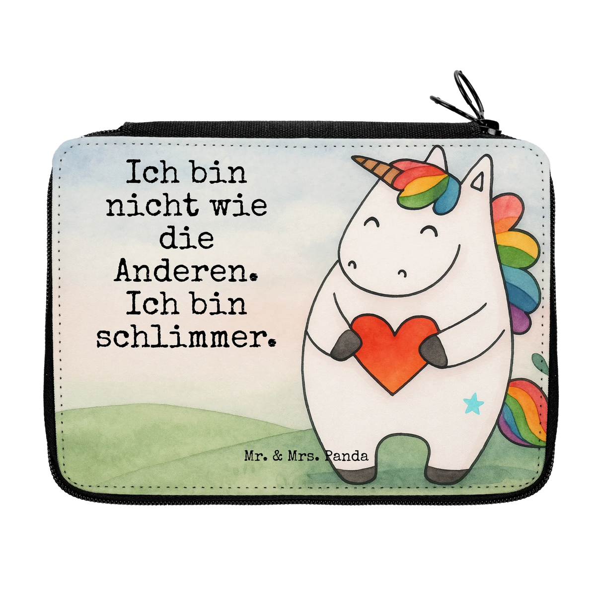 Federmappe Einhorn Herz Design Federpenal, Etui, Farbstiftetui, Bleistiftetui, Schuletui, Bleistift Etui, Federmappe, Schlampermäppchen, Federtasche, schulmäppchen set, Schreibmappe, Stiftebeutel, Schulmäppchen, Zeichenetui, Stifteetui, Mäppchen, Schlamper, reiseetui, Kinder Federmappe, Buntstiftetui, Federmäppchen, Buntstiftmäppchen, Etui für Stifte, Stiftemappe, Stiftetasche, Malmappe, Federmappe Set, Schreibetui, Stifte Etui, Schüleretui, Unicorn, Einhorn, Einhörner, Einhorn Deko, Freundin, Herz, Schlimm, böse, Lustig, Bunt, Anders, Witzig