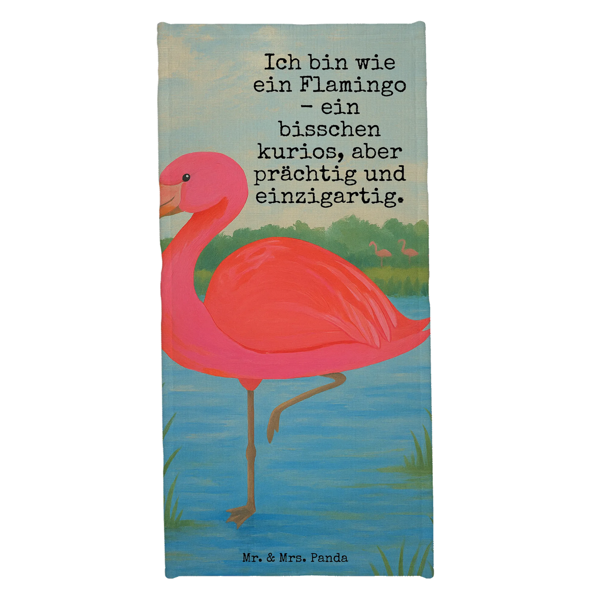 Hand towel flamingo Classic Design children, gifts, gift idea, funny sayings, pink bird, bird of paradise, red, flamingo decoration, gift pink, adults, flamingo fans, vacation, unusual gifts in pink, pink gifts, girls gifts, small gifts, Caribbean feeling, for me, Girlfriends, Girlfriend, Pride, Unique, Me, Self-love, Siblings, Son, Outsider, Saying, Daughter