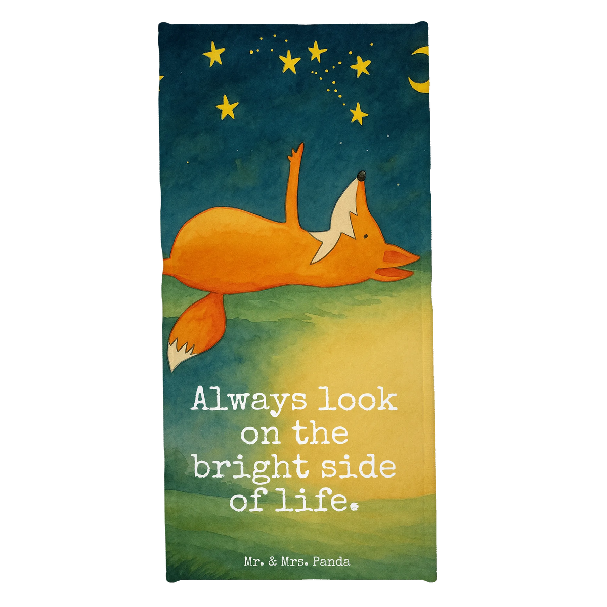 Hand towel Fox Stars Design