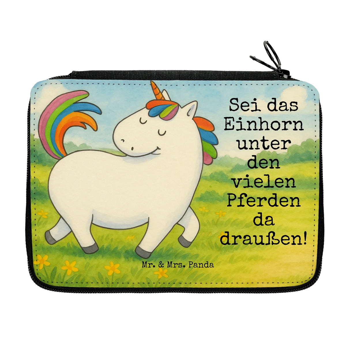 Federmappe Einhorn Stolzieren Design Buntstiftetui, Buntstiftmäppchen, Etui für Stifte, Schlamper, Stiftemappe, Etui, Stifte Etui, Kinder Federmappe, Schreibmappe, schulmäppchen set, Schreibetui, Schuletui, Malmappe, Farbstiftetui, Schüleretui, Federpenal, Zeichenetui, Stifteetui, Schlampermäppchen, Schulmäppchen, Bleistiftetui, Bleistift Etui, Federmappe Set, Federmappe, Federtasche, Stiftetasche, Stiftebeutel, Federmäppchen, Mäppchen, reiseetui, Unicorn, Einhorn, Einhörner, Einhorn Deko, Reiter, Geschenk, Anders, Reiten, Bunt, Freundin, Pferd, Stolz