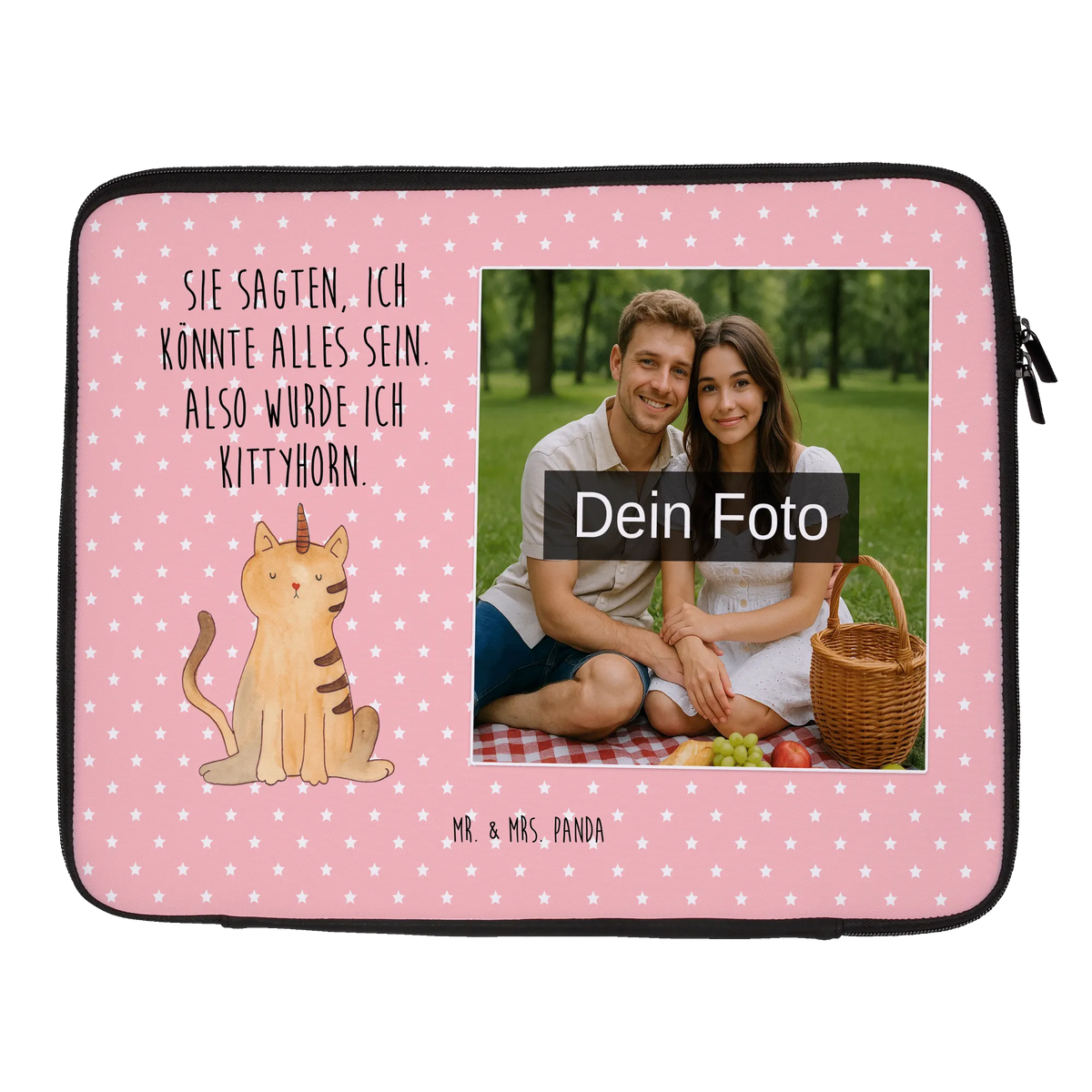 Personalisierte Foto Notebook Tasche Einhorn Katze Laptoptasche mit Foto, Wasserfeste Notebooktasche Mit Wunschfoto, Foto Laptop Tasche, Notebooktasche mit eigenem Foto, Laptoptasche mit eigenem Foto, Laptoptasche Mit Fotodruck, Laptoptasche mit Bild, Einhörner, Unicorn, Einhorn Deko, Einhorn, Regenbogen, Einhornpower, Katzer, Mieze, Einhornkatze, Kittyhorn, Erwachsenwerden, Katzenhorn, Katze, Glitzer