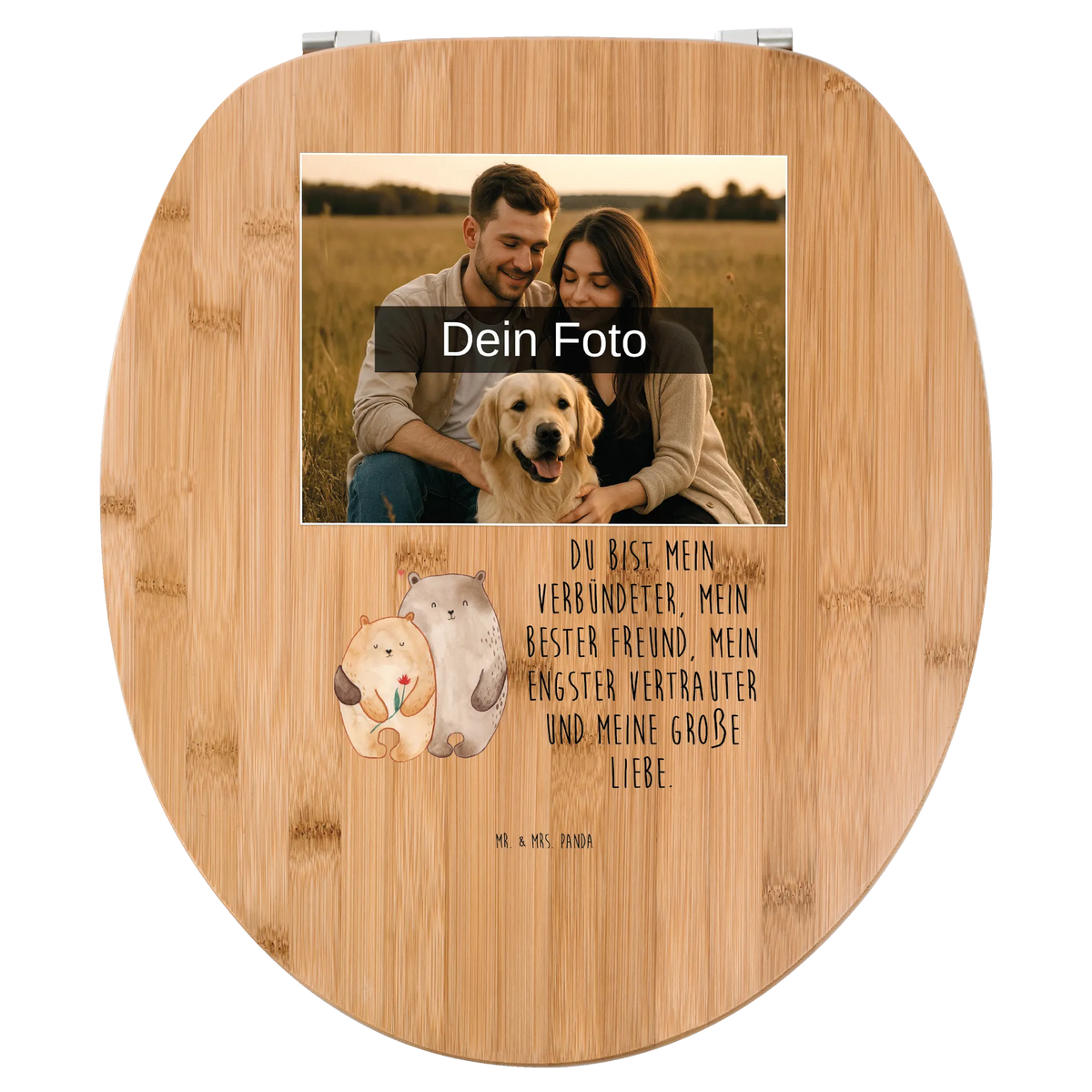 Personalisierter Foto WC Sitz Motiv Bären Liebe Design Personalisierter WC-Sitz, Personalisierte Klobrille, Toilettendeckel mit Namen, Personalisierter Toilettendeckel mit Foto, WC Sitz mit Namen, Personalisierter Klodeckel, Liebe, Partner, Freund, Freundin, Ehemann, Ehefrau, Heiraten, Verlobung, Heiratsantrag, Liebesgeschenk, Jahrestag, Hocheitstag, Verheiratet, Bären, Bärchen, Bär, Geschenk Freund, Hochzeitstag, Verlobt, Verliebt, Geschenk Hochzeit, Geschenk Freundin, Liebesbeweis
