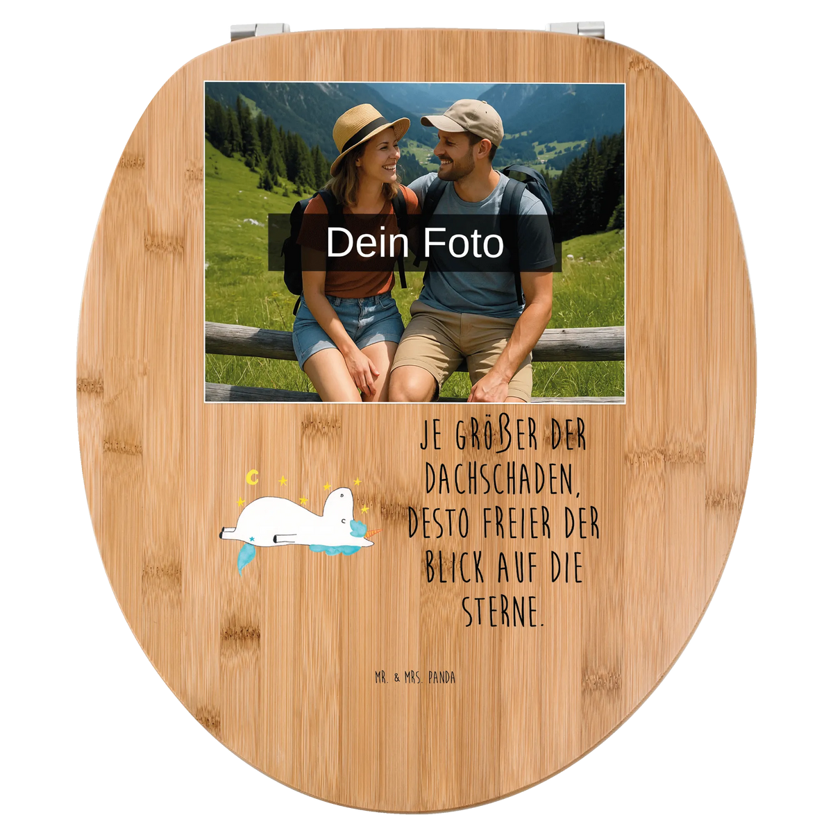 Personalisierter Foto WC Sitz Motiv Einhorn Sternenhimmel Design Personalisierter Klodeckel, WC Sitz mit Namen, Personalisierte Klobrille, Personalisierter WC-Sitz, Toilettendeckel mit Namen, Personalisierter Toilettendeckel mit Foto, Unicorn, Einhorn, Einhörner, Einhorn Deko, Dachschaden, Verrückt, Sternenhimmel, Sterne