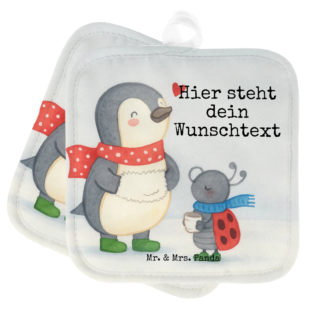 Spersonalizowane rękawice kuchenne Smörle Czas zimy Design Zima, Boże Narodzenie, dekoracje świąteczne, Mikołaj, Adwent, Wigilia, zimowy motyw