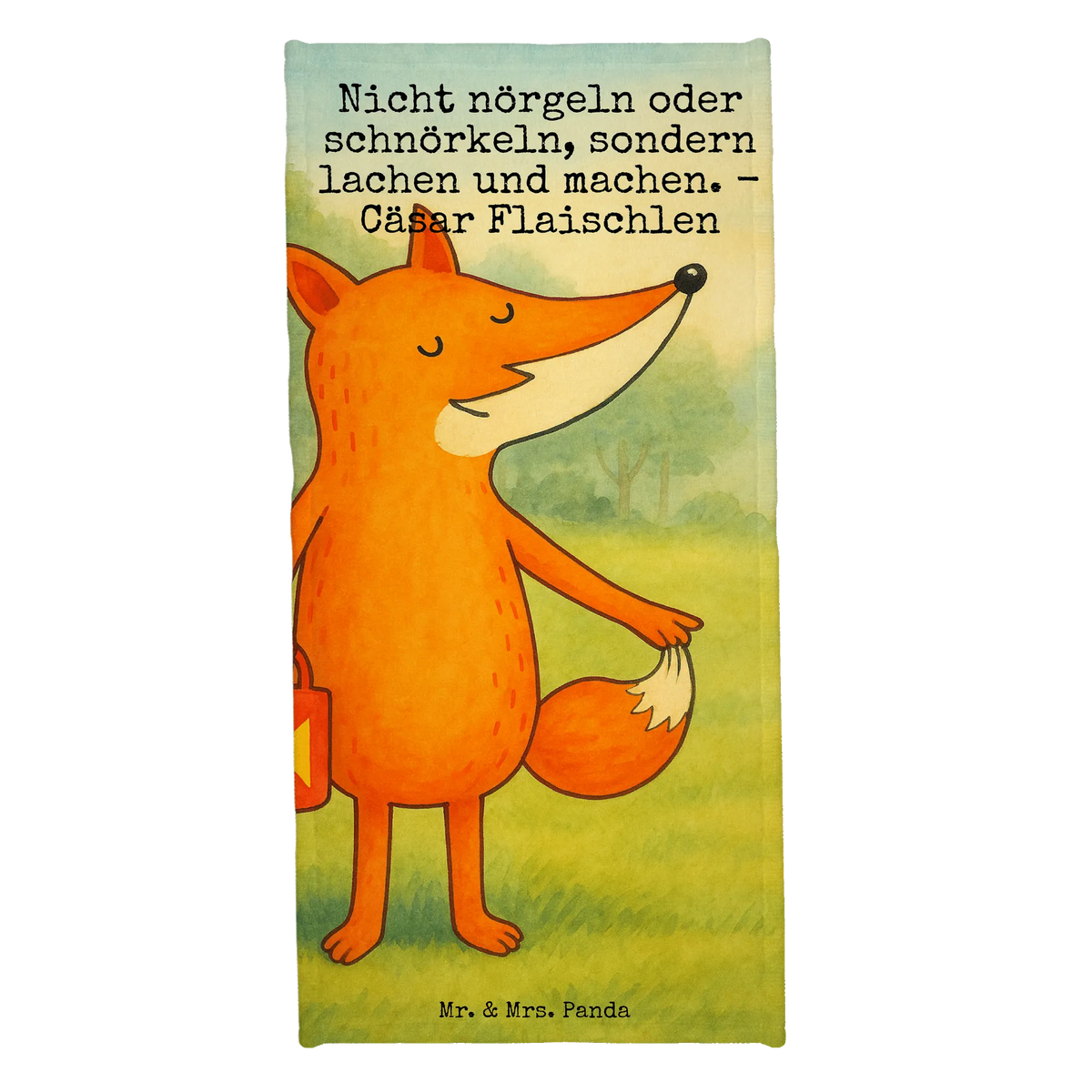 Hand towel Fox Lantern Design animal lover, foxes, forest wildlife, clever as a fox, Saint Martin, Lantern, Lantern parade, Spell comforting, Cheer up, Caesar Otto Hugo Flaischlen, Foxes, Lovesickness Spell