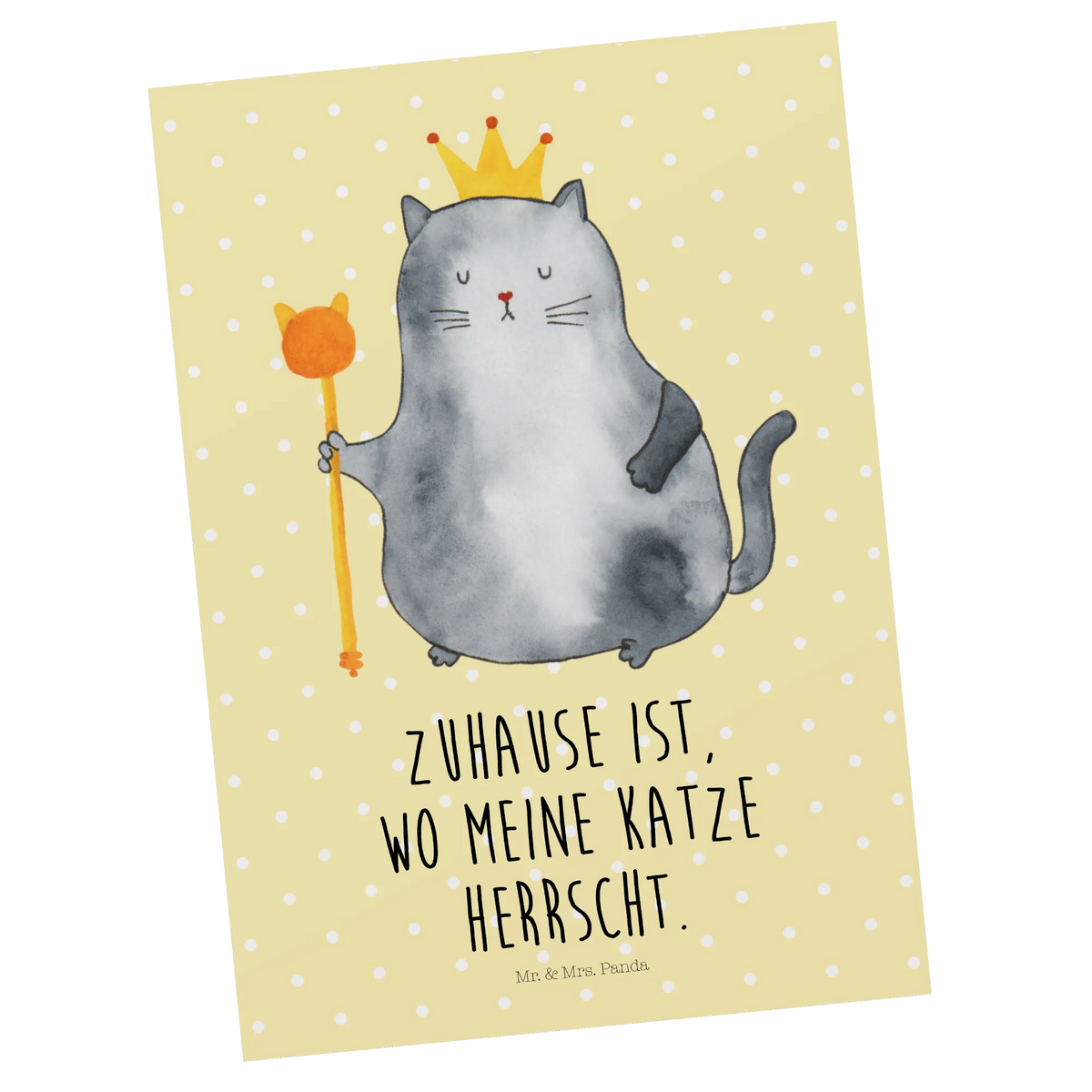 Postkarte Katze König einzelkarte, Postkarten, Postkarte, Motivkarte, Kunstkarten, kunstkarte, spruchkarte, Designkarte, Grußkarte, bildkarte, Fotokarte, Ansichtskarte, Ansichtskarten, Katzenmotiv, Katzenfan, Katzendeko, Katzenfreund, Katzenliebhaber, Katzenprodukte, Katzenartikel, Katzenaccessoires, Katzensouvenirs, Katzenliebhaberprodukte, Katzenmotive, Katze, Familie, Katzenhalter, Cat, Wohnung, König, Katzen, Mietzhaus, Mietze, Einzug, Haustier, Cats, Königin, Queen, Umzug, Erste Eigenen Wohnung, Kater, Katzenbesitzerin