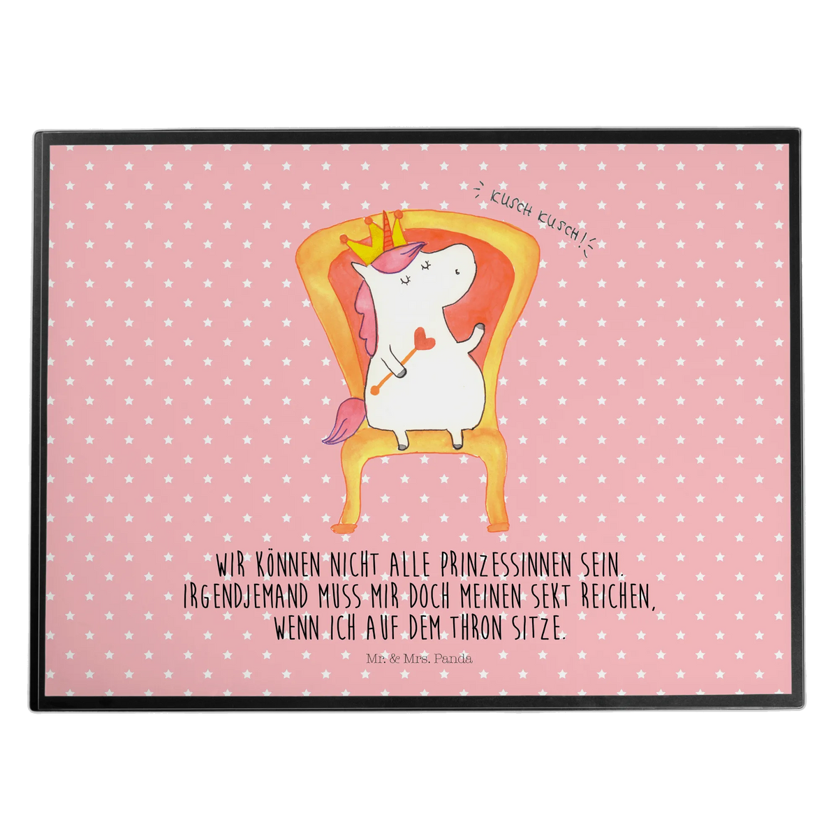 Schreibtischunterlage Einhorn Prinzessin
