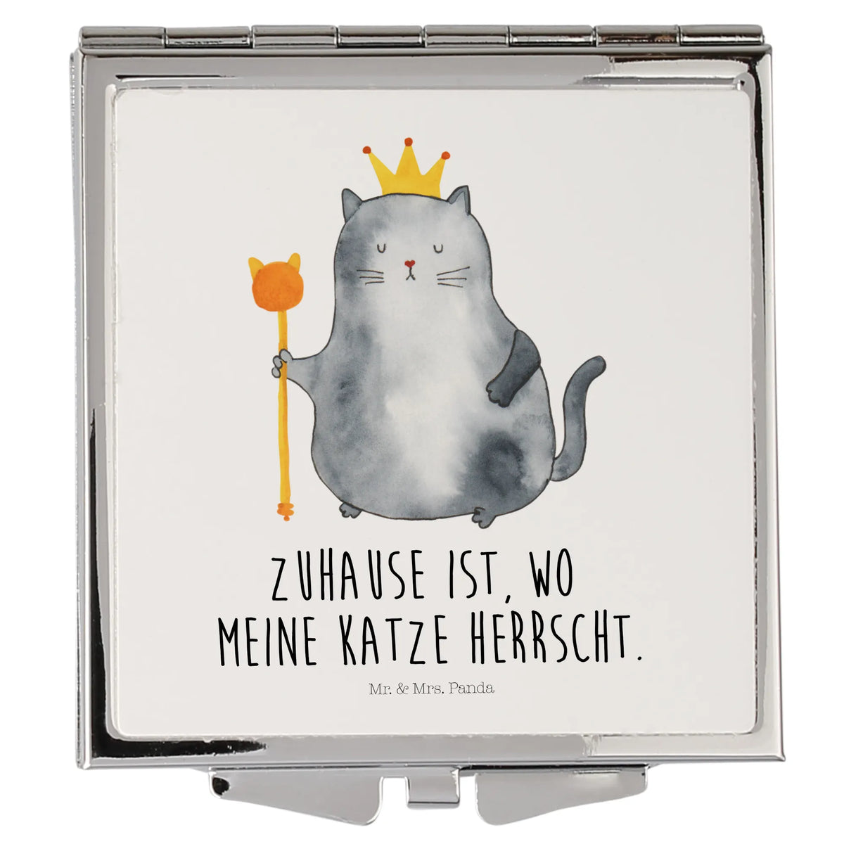 Handbag mirror Cat king Klappspiegel, Kosmetikspiegel Klein, Reise Spiegel, Reise Schminkspiegel, Klappbarer Spiegel, Kompaktspiegel, Quadratischer Spiegel, Reise Kosmetikspiegel, Taschenspiegel klappbar, Handtaschenspiegel, Reisespiegel, Kosmetikspiegel klappbar, Tragbarer Spiegel, Mini Spiegel, Schminkspiegel, Schminkspiegel klein, Spiegel Für Unterwegs, Spiegel Für Handtasche, Faltspiegel, Frauen Spiegel, Kleiner Spiegel, Klappbarer Taschenspiegel, Kosmetikspiegel, Schminkspiegel klappbar, Taschenspiegel, Handspiegel, Katzensouvenirs, Katzenliebhaberprodukte, Katzenmotive, Katzenliebhaber, Katzenprodukte, Katzenfreund, Katzenartikel, Katze, Katzendeko, Katzenaccessoires, Katzenmotiv, Katzenfan, König, Mietzhaus, Queen, Königin, Kater, Familie, Wohnung, Cat, Katzen, Haustier, Cats, Umzug, Erste Eigenen Wohnung, Katzenbesitzerin, Mietze, Einzug, Katzenhalter