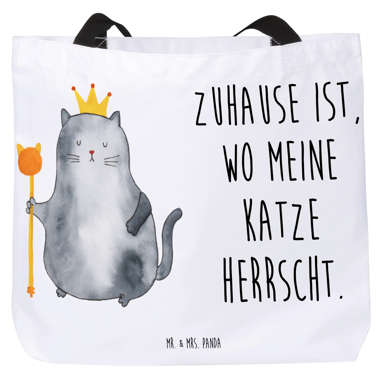 Shopper Cat king Laptoptasche, City-Shopper, Tragebeutel, Henkeltasche, Strandtasche, Beutel, Stoffbeutel, Statement-Tasche, Einkaufstasche, Reisetasche, Tragetasche, Shopper Tasche, Büchertasche, XL Tasche, Pandatasche, Schulbeutel, Schultasche, Freizeittasche, Tasche, XXL Tasche, Tote Bag, studententasche, Alltagstasche, Urlaubstasche, Unitasche, Stofftasche, Katzenmotiv, Katzenfan, Katzendeko, Katze, Katzenfreund, Katzenliebhaber, Katzenprodukte, Katzenartikel, Katzenaccessoires, Katzensouvenirs, Katzenliebhaberprodukte, Katzenmotive, Wohnung, Königin, Haustier, Katzen, Erste Eigenen Wohnung, Katzenhalter, Cat, Katzenbesitzerin, Mietze, Einzug, Cats, König, Umzug, Mietzhaus, Queen, Familie, Kater
