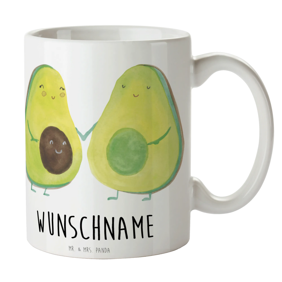 Personalised cup avocado pair avocado, vegetables, avocados, love, birth, pregnancy, baby shower, avocuddle, baby party, children, wedding, family