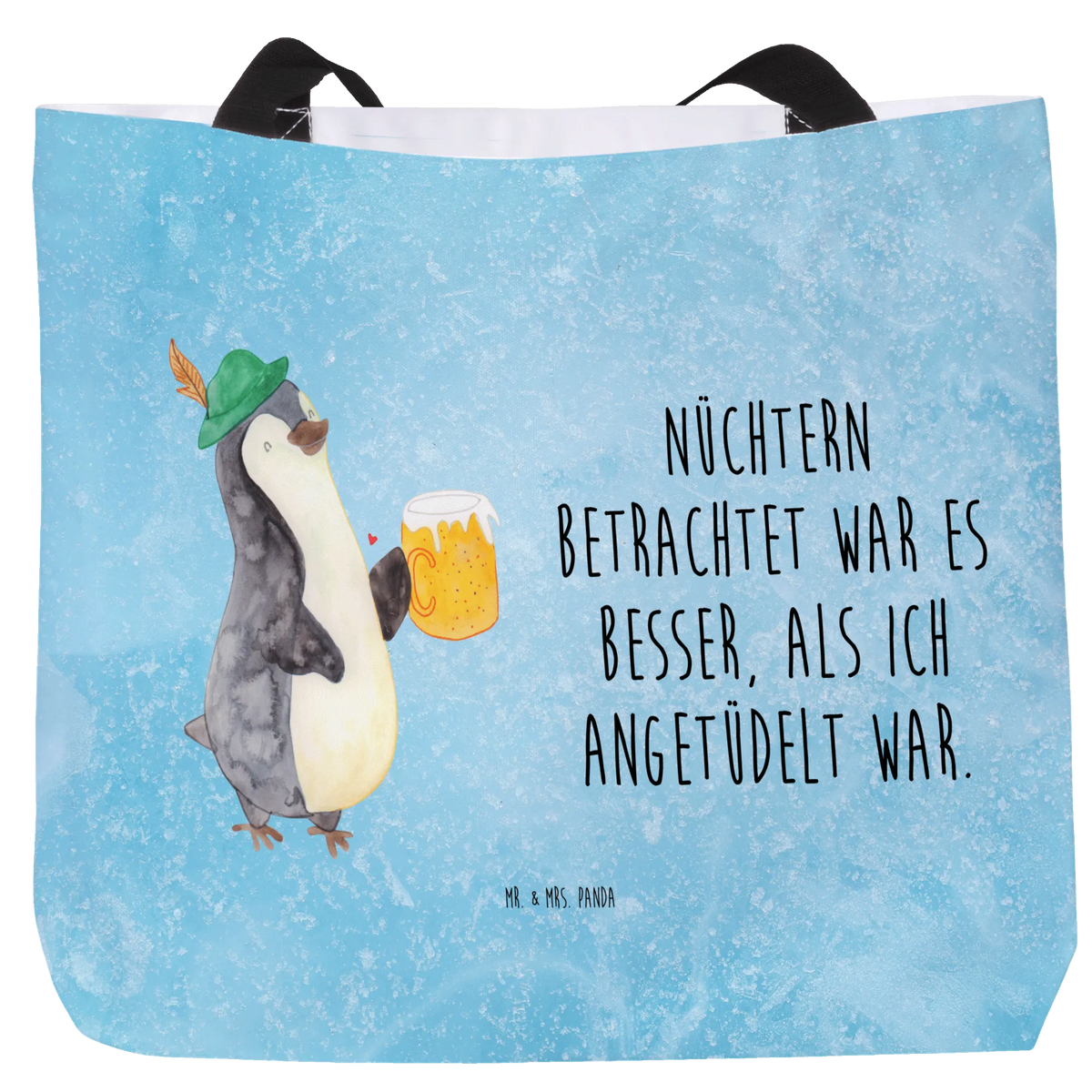 Shopper Pinguin Bier