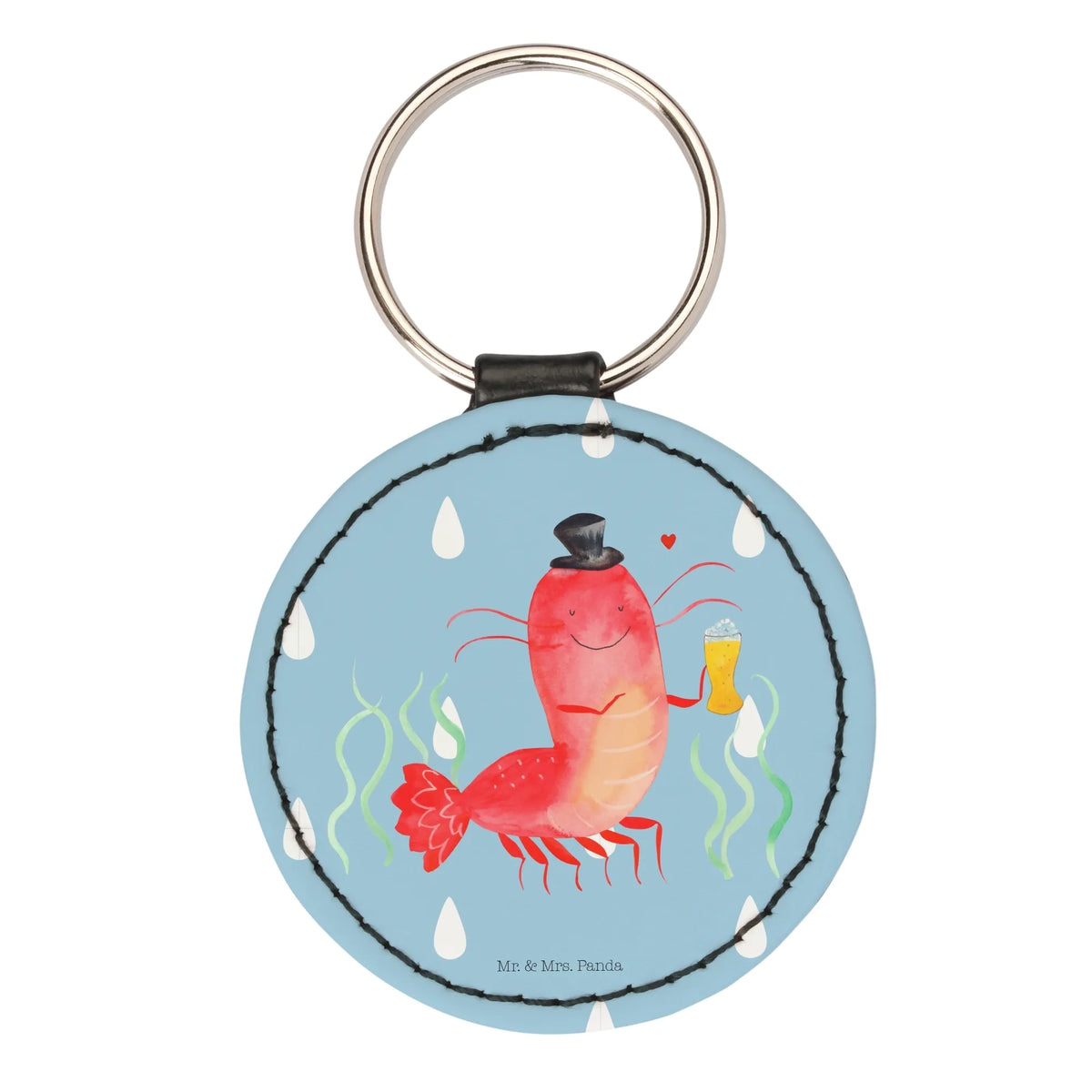 Round key ring lobster Wheat vacation, Seafood, aquatic animals, ocean, shells, corals, reef, whale, narwhal, gift ideas, sea urchin, lobster, platypus, manatee, crocodile, shrimp, gifts for seafood lovers, water world, underwater animals, underwater world, deep sea, seafood fans, seafood decoration, seafood posters, economy, cooking, beer, pub, beer lover, men's household, inn