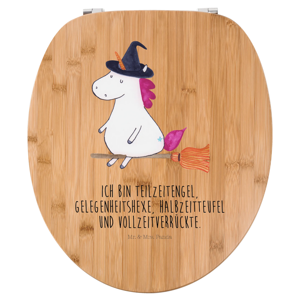 Motif toilet seat unicorn Witch bad girl, witch, bitch, mad, girlfriend present, devil, wife gift